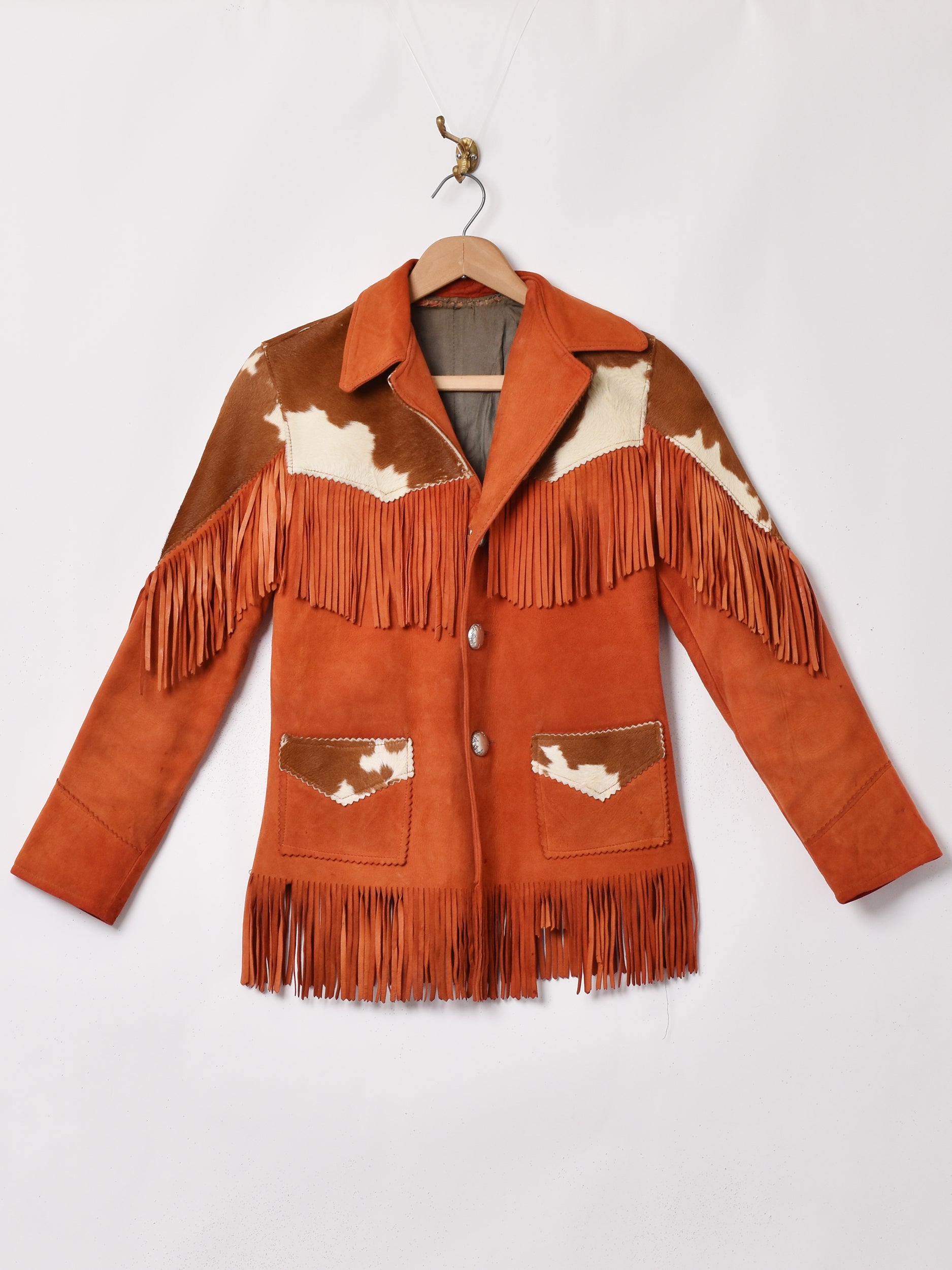 vintage】western fringe Haraco jacket - beaconparenting.ie