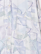 総柄 半袖シャツ