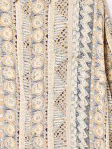 総柄 半袖シャツ