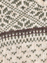 ST.JOHN'S BAY 総柄 Vネックセーター