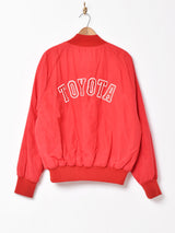 アメリカ製 TOYOTA 中綿スタジアムジャンパー