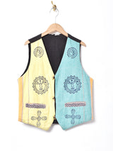 ウッドボタンベスト