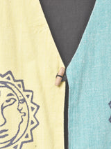 ウッドボタンベスト