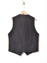 ウッドボタンベスト