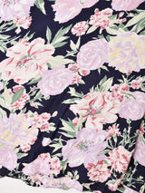 アメリカ製 Vネック 花柄 スリーブレスワンピース