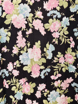 アメリカ製 花柄 カシュクール スリーブレスワンピース