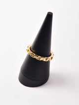 デザインゴールドリング