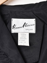 フリルカラー 切り替えデザイン 長袖ワンピース