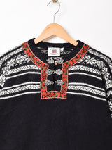 メタルフック ノルディック セーター