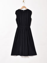 プリーツ スリーブレスワンピース