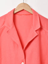 オープンカラーベスト