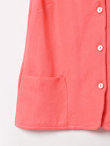 オープンカラーベスト