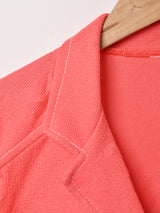 オープンカラーベスト