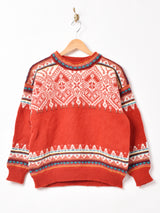 ノルディック風デザインセーター