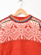 ノルディック風デザインセーター