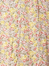 小花柄 スリーブレスワンピース