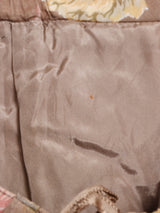 花柄 タックスカート