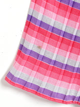 ボーダー プリーツスカート