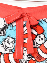 Dr.Seuss 総柄 フリース イージーパンツ