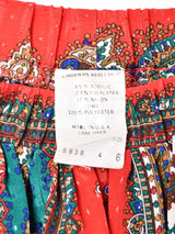 アメリカ製 総柄 スカート