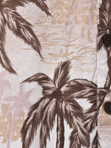 ヤシの木 総柄 ハワイアンシャツ