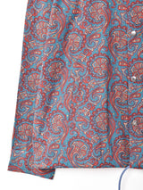 【3色展開】Backers ペイズリー柄 コーチジャケット