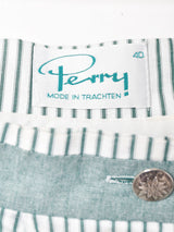 ストライプ フレアスカート