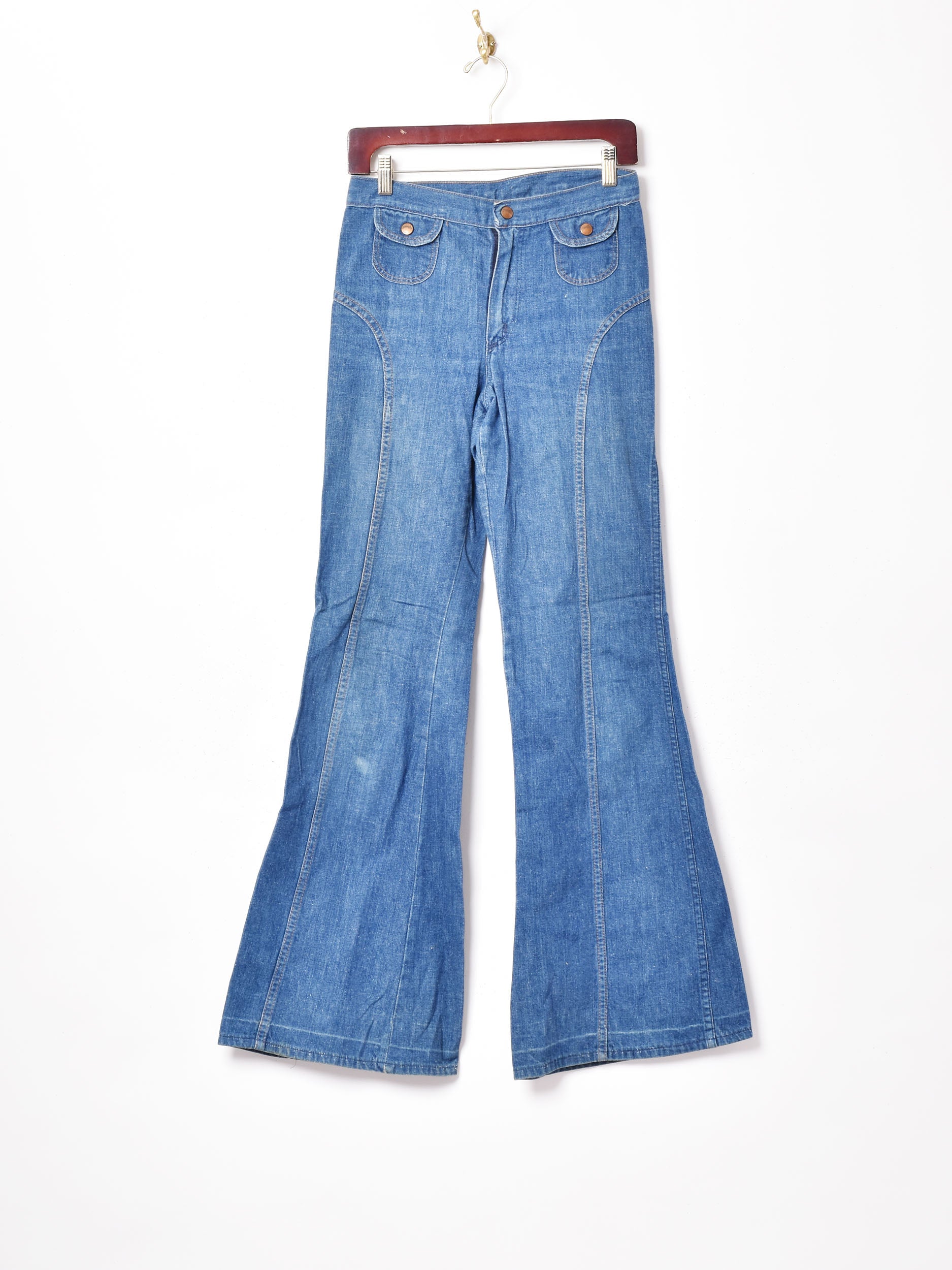 アメリカ製 70's Wrangler フレアパンツ W28 – 古着屋Top of the