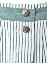 ストライプ フレアスカート