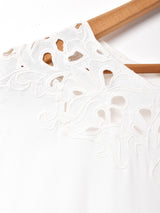 カットワーク トップス