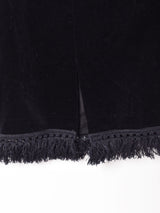 ベロア フリンジスカート