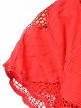 カットワークトップス