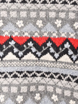 総柄 カーディガン