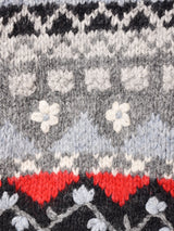 総柄 カーディガン