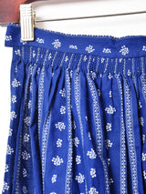 花柄 腰巻エプロン