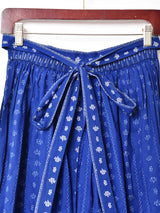 花柄 腰巻エプロン