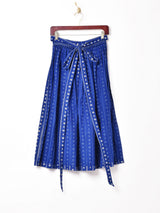 花柄 腰巻エプロン