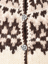 アイスランド製 ノルディックカーディガン