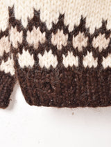 アイスランド製 ノルディックカーディガン