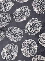 総柄 シルクシャツ