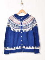 デンマーク製 ハンドニット ノルディックカーディガン