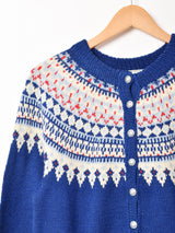 デンマーク製 ハンドニット ノルディックカーディガン