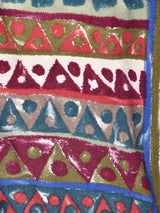 総柄 長袖シャツ