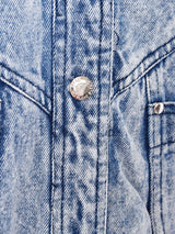 ケミカルウォッシュデニムコート