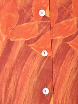 総柄 長袖シャツ