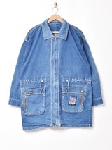 ビッグシルエット デニムコート