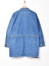 ビッグシルエット デニムコート