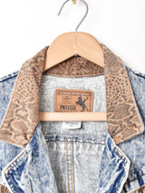 フリンジデニムジャケット