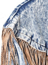 フリンジデニムジャケット