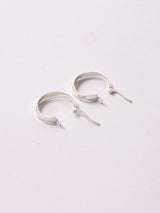 2ライン フープ シルバーピアス